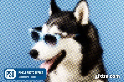 Pixels Photo Effects CZ49ZJC