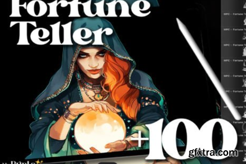 100+ Procreate Fortune Teller Stamps