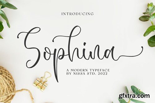 Sophina - Wedding Font QX9RT57