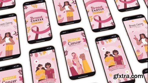 Videohive Breast Cancer Awareness Instagram Stories 54436130