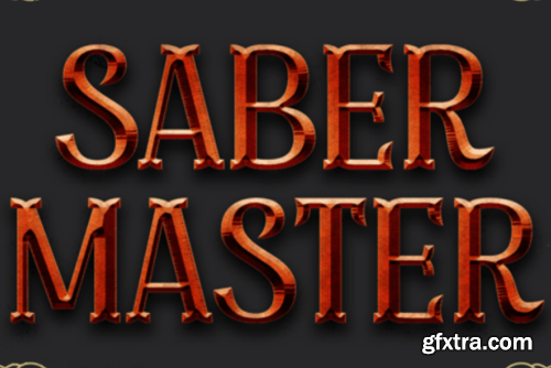 Saber Master Font