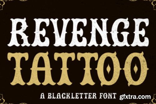 Revenge Tattoo Font