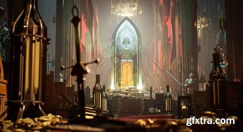 UnrealEngine - Throne Room Environment Kit