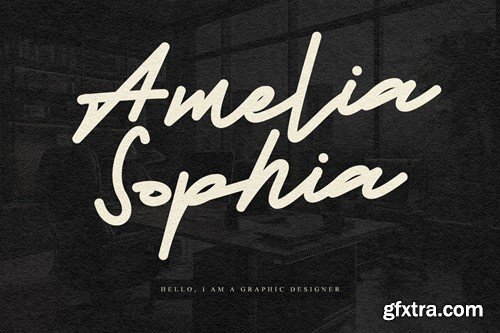 Soittal Signature Script Font 4STKNTG