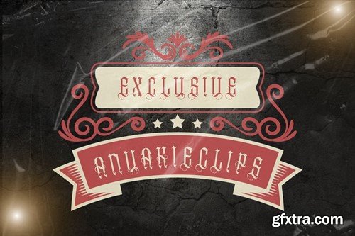 Anuaki Eclipse - Vintage Blackletter Font X2CGAAD