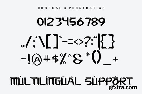 Matsuke - Japanese Style Display Font WSUTZZU