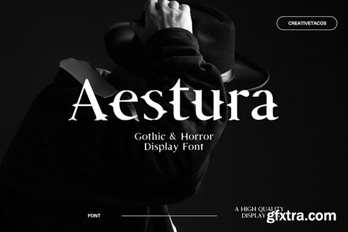 Aestura - Gothic Font 8SZ676C