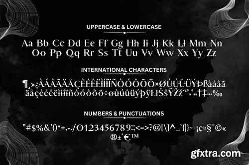 Aestura - Gothic Font 8SZ676C