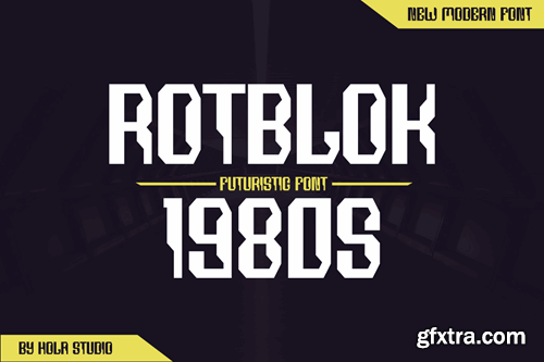 Rotblok 1980s F7PU8CR