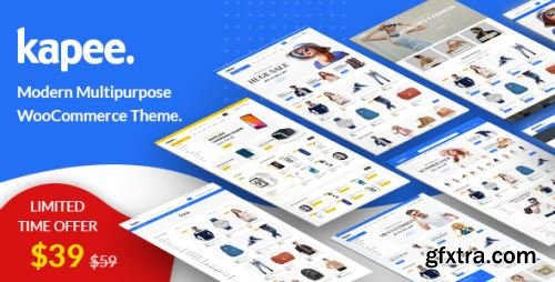 CodeCanyon - Kapee - Modern Multipurpose WooCommerce Theme v1.6.11 - 24187521 - Nulled