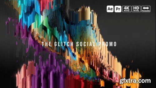 Videohive Glitch Social Promo 49621530