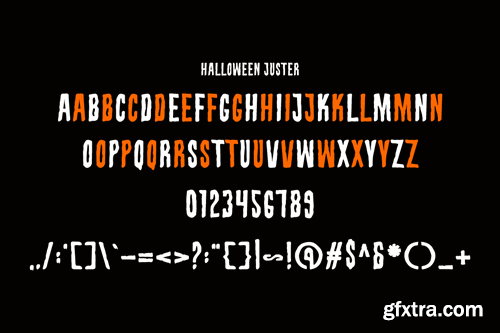 Halloween Juster - Horror & Bloody Font 4RFEY2W