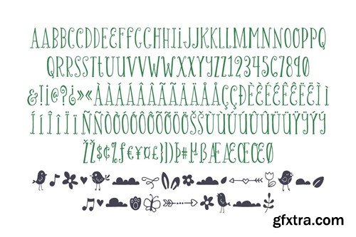 Chirp & Blossom Font 3HBCYYG