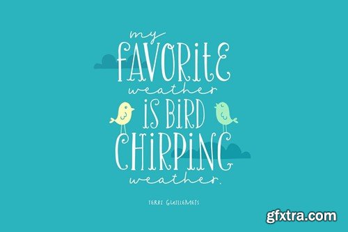 Chirp & Blossom Font 3HBCYYG