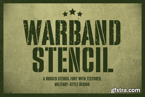 Warband Stencil Font R3F7UJP