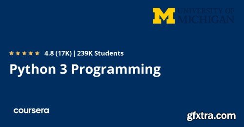 Coursera - Python 3 Programming Specialization