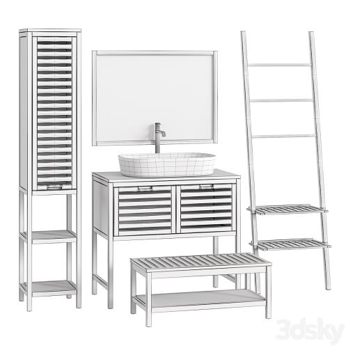 Haumea La redoute Bathroom furniture set # 03