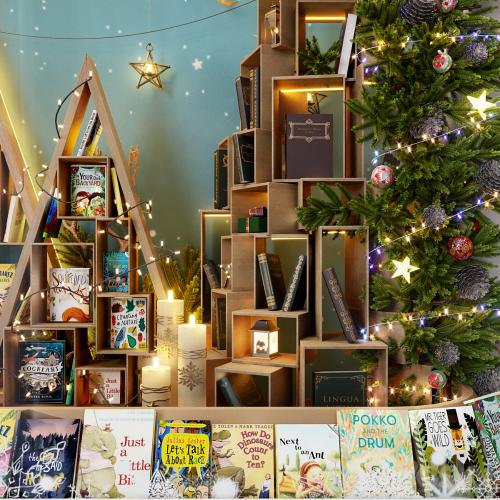 New Year's showcase of the book store