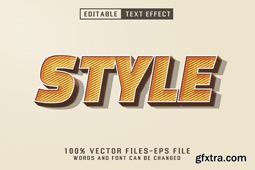 Retro Editable Text Effect YZDLHLT