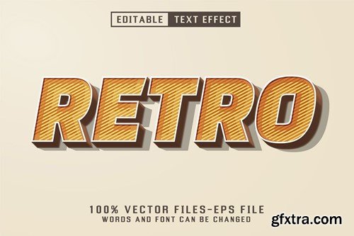 Retro Editable Text Effect YZDLHLT