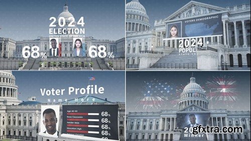 Videohive Us Election Intro 54060515