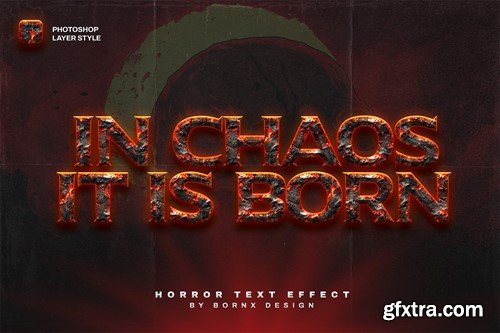 Horror Text Effects Photoshop 7UHABNY