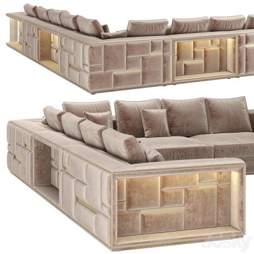 Visionnaire Babylon Rack sofa