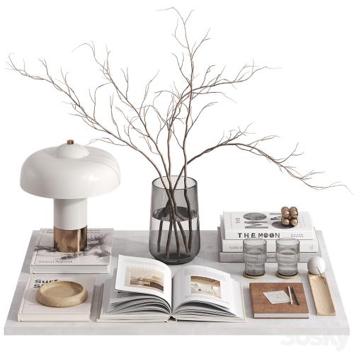 Decorative set with Giovanni Table Lamp