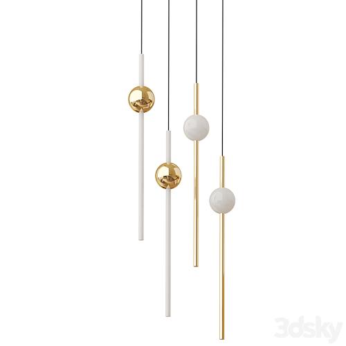 Modern Style Lighting Set 3 Lampatron; Delightfull; Lee broom