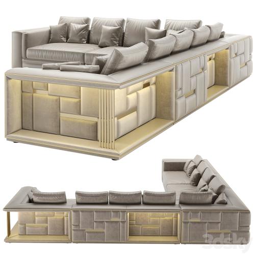 Visionnaire Babylon Rack sofa