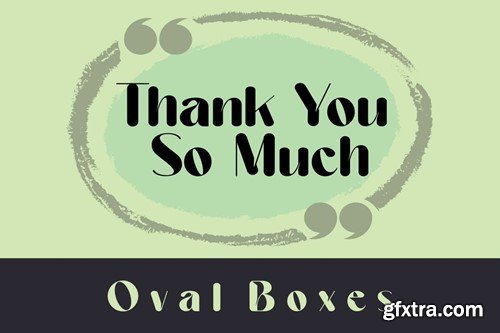 OvalBoxes - Bold Display Font 3GSD392