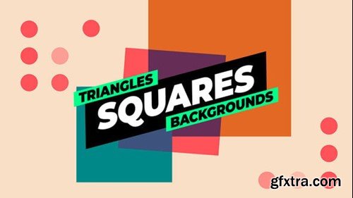 Videohive Triangles Backgrounds 54461934