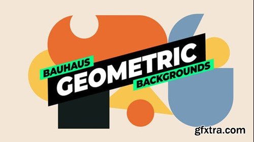 Videohive Bauhaus Backgrounds 54461810