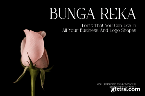 Bunga Reka - Luxury And Elegant Serif Font NMWUKM2