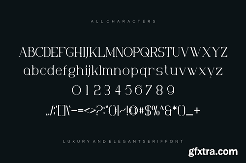 Bunga Reka - Luxury And Elegant Serif Font NMWUKM2