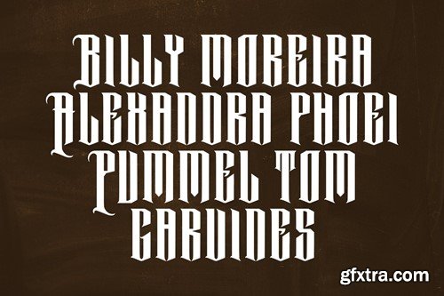 Valuckar Blackletter Display Font 2VYMY7S