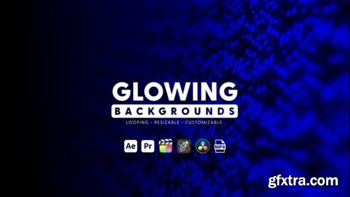 Videohive Glowing Backgrounds 54451284