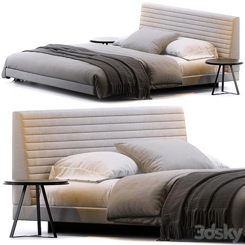 Roger bed by Minotti