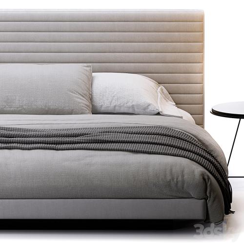 Roger bed by Minotti