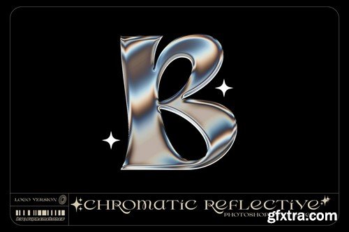 Chromatic Reflective Photoshop Logos Effects 8S8DTLQ