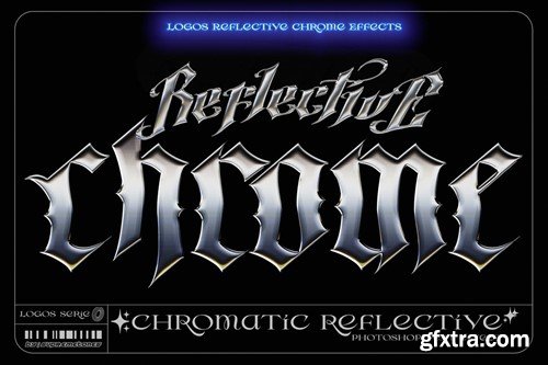 Chromatic Reflective Photoshop Logos Effects 8S8DTLQ