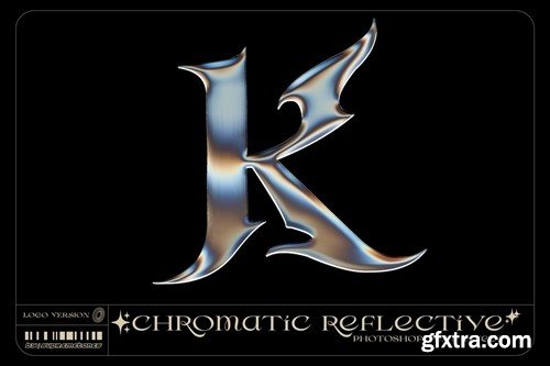 Chromatic Reflective Photoshop Logos Effects 8S8DTLQ