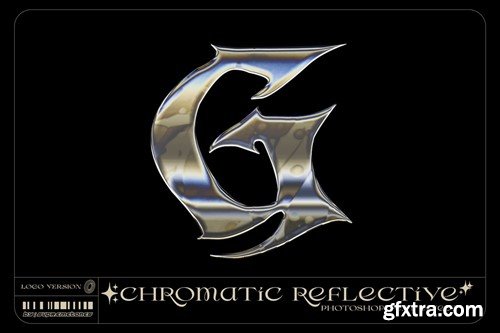 Chromatic Reflective Photoshop Logos Effects 8S8DTLQ