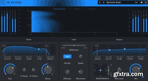 AUDIO PLUGIN UNION 3D Reverb v1.3.28