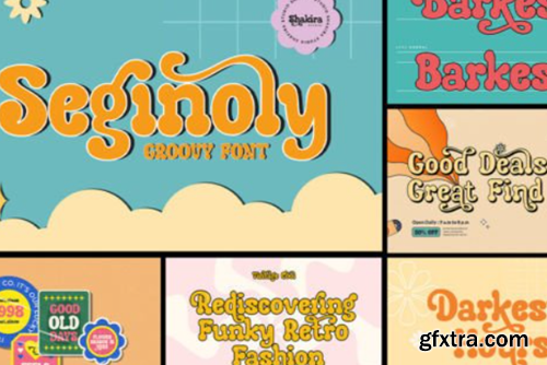 Retro Bundle Collection Font