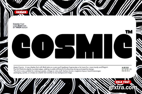 Cosmic - Logo Bold Font YE29FCP