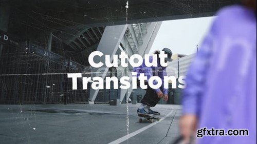 Videohive Cutout Transitions 54453440