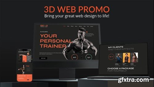 Videohive 3D Web Promo 54451014