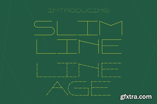 Slimline Lineage - Ultra Thin Typeface AW6DG3V