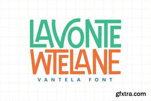 Vantela - Fun Ligature Font L2ASDHZ